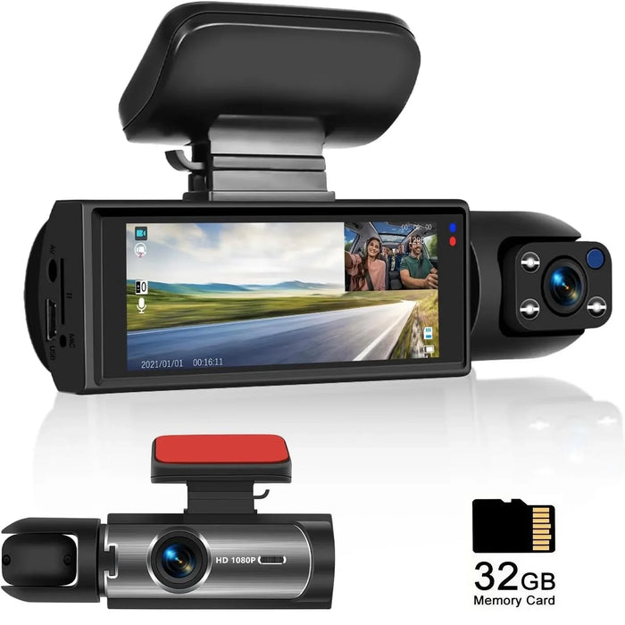 1080P Dash Camera with Night Vision - Never Drive Unprotected Again