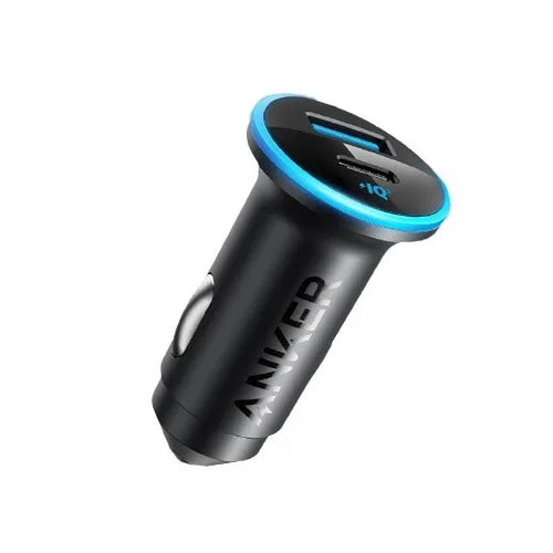 Dual Fast Car Charger — USB-C + USB-A