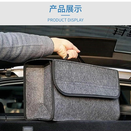 Collapsible Boot Organiser — Rigid-Sided